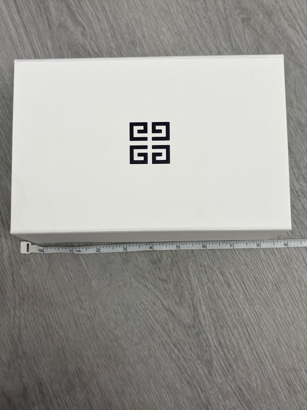 Givenchy White Box with Black Logo